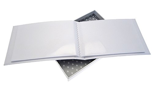 White Cotton Cards – Álbum de Fotos de 50º cumpleaños, Mini, Coche clásico, Color Blanco