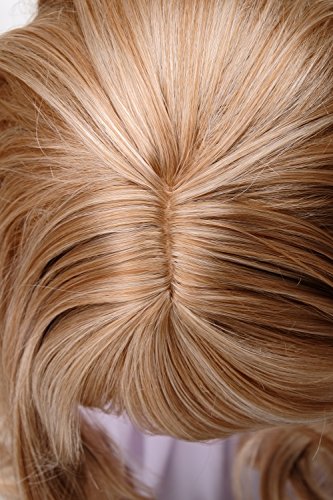 WIG ME UP- peluca de mujer wig mezcla rubio fresa y rubio plata rizos definidos pelo largo ondulado aprox. 55 cm natural 3001-27T613