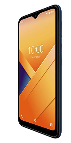 WIKO Y81 - Smartphone 4G de 6,2”HD+ (4000mAh para dos días de uso, memoria de 32GB, cámara trasera de 13MP, Desbloqueo Facial, Dual SIM, Quad Core 1,8GHz, 2 GB de RAM, Android 10 Go Edition) Deep Blue