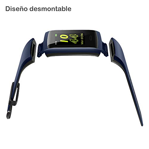 Willful Pulsera de Actividad, Pulsera Inteligente con Pulsómetro Reloj Inteligente Impermeable IP68 Pulsera para Deporte Pulsera Actividad Inteligente para Mujer Hombre para Android iOS Teléfono