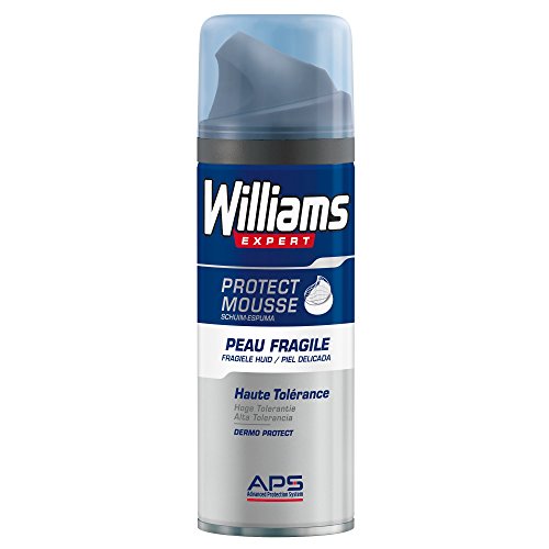 Williams espuma de afeitar piel Fragile 200 ml – juego de 3