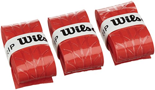 Wilson Profile Overgrip para Raqueta, Unisex Adulto, Rojo, Talla Única