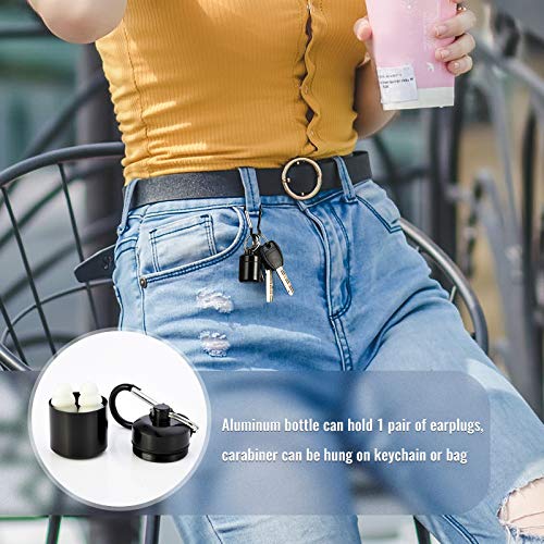 Wilxaw Tapones para los oídos para Dormir, 5 Pares Silicona Duradero Tapones para los oídos Anti rruido para Dormir, Nadar, avión, estudiar y Viajar (5 Colores)