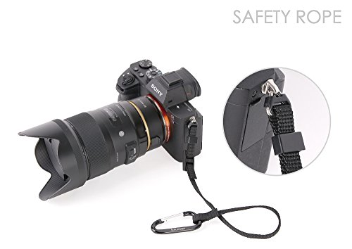 WITHLIN Paquete de fotografía profesional - deporte correa para el hombro con placa de montaje de correa de seguridad para cámaras SLR réflex DIGITAL (Canon Nikon Sony Olympus Pentax, etc)