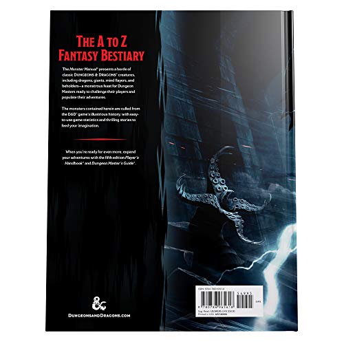 Wizards Of The Coast: Monster Manual: A Dungeons & Dragons C