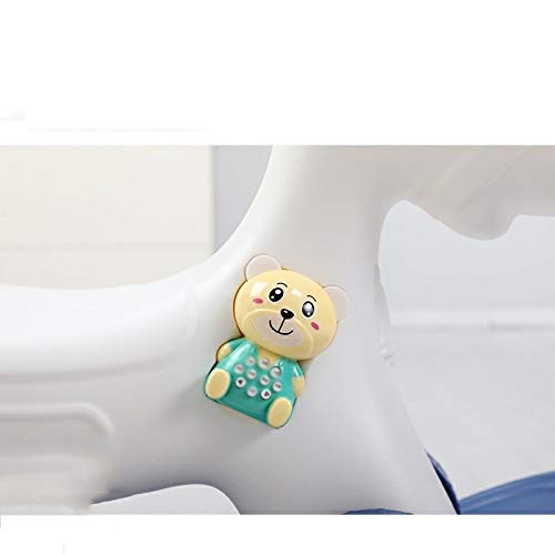 WJTMY Mecedora de Madera del Caballo Los niños del Caballo de oscilación del bebé bebé de un año de Regalos Deslizante de Doble Uso Multifuncional del Caballo de oscilación Yo Yo Coche