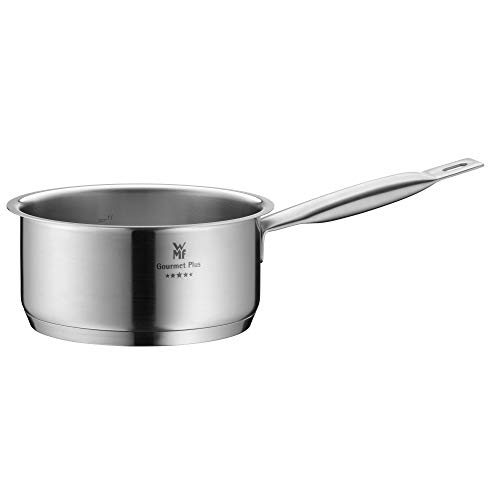 WMF Gourmet Plus-Batería de Cocina, Cromargan Acero Inoxidable, 5 Piezas, 3 olla pequeñas