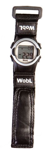 WobL - NEGRO 8 Alarm Reloj Recordatorio Vibratorio