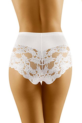 Wolbar Bragas para Mujer WB184, S, Blanco