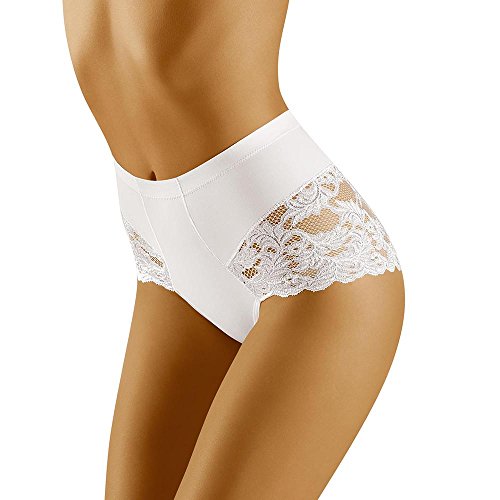 Wolbar Bragas para Mujer WB184, S, Blanco