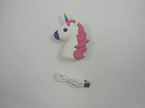 WoloShop Batería Cargador PVC 2600mAh Emoji Smartphone Powerbank (Unicornio)