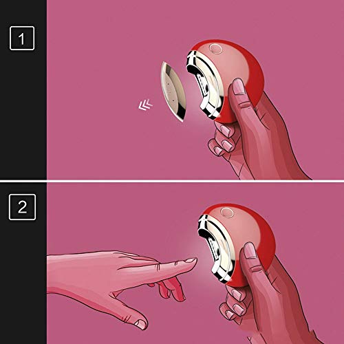 WPCBAA Tijeras eléctricas de carga inteligente Recortadoras de uñas eléctricas for niños mayores Tijeras automáticas for adultos Lijadora corta uñas recortadora de uñas Herramientas de manicura Regalo