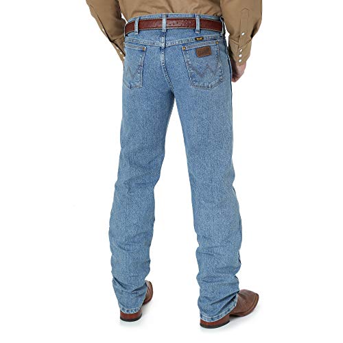 Wrangler Jean de rendimiento premium para hombre con corte de vaquero y comodidad avanzada -  Azul -  40W x 38L