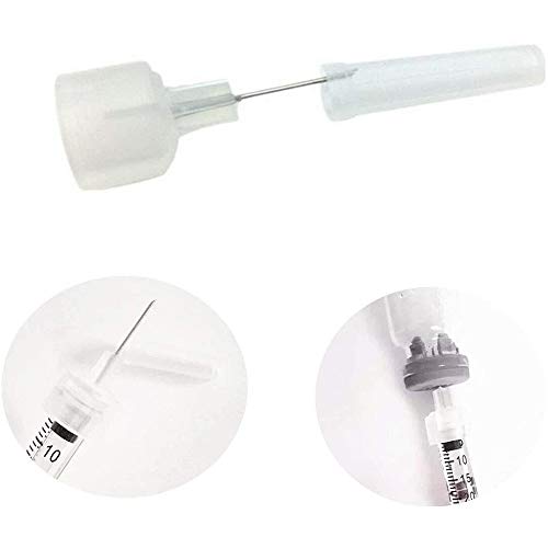 WRQ 5Pcs 0,3 Ml Cabeza Ampolla Estéril para Atomizador Pluma Hialurónica Consumibles Jeringa Agua Desechable Pistola Hialurónica Eliminación Arrugas Antienvejecimiento