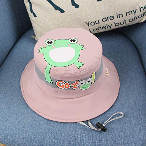 wtnhz Artículos de Moda Primavera, Verano y otoño Sombrero de Olla con Estampado de Rana Lindo Coreano Sombrero de bebé de Sombra al Aire Libre de modaRegalo de Vacaciones