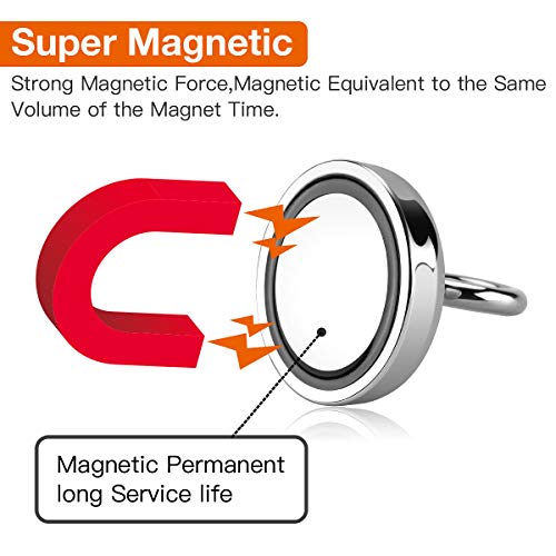 Wukong Imanes de Neodimio, 60mm de diámetro Imán de pesca de tierras raras potente, tirando de la fuerza 150kg para Ciencias, Industria, Pesca y Salvamento