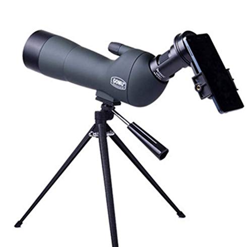 WYZXR Monoculares, 20-60X60 Ae Telescopio fotogr & Aacute; Fico con Zoom de Alto Rendimiento a Prueba de Agua, Lente de Vidrio & oacute; ptico + BAK4 Prisma para observaci & oacute; n de Ave