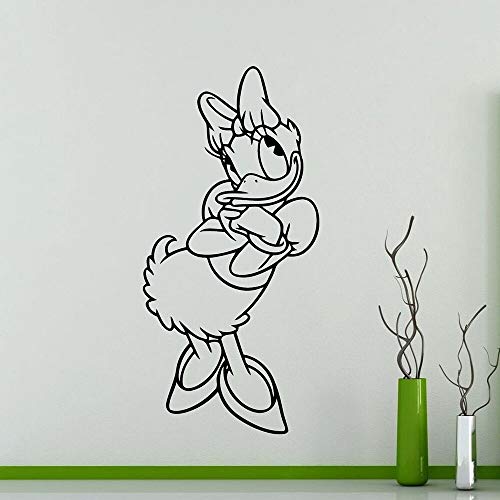 wZUN Kindergarten niños niña habitación decoración extraíble Dibujos Animados Animal Etiqueta de la Pared patrón de Pato Vinilo Pared 57X28cm