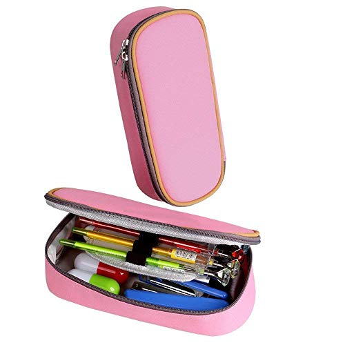 XCNGG Bolsa de papelería estuche estuche para lápices Its-Funneh Pen Bag Large Capacity Student Stationery Bag Pencil Case Dual Zippers