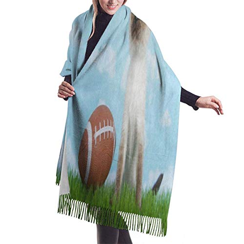 XCNGG Bufanda con flecos de cachemira de imitación chal bufanda larga de moda Shawls And Wraps for Evening Dresses Hipster Colorful Cat Kitten Womens Cashmere Scarf Winter