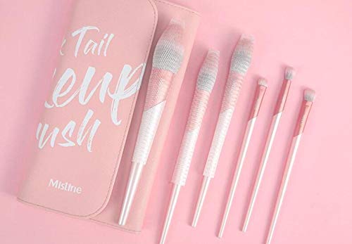 XFDSF Profesional Síntesis Kabuki Brochas De Maquillaje Real Techniques Premium Base Polvos Blending Face Powder Blush Concealers Contorno De Los Labios Cosméticas Pincel de maquillaje 6 piezas