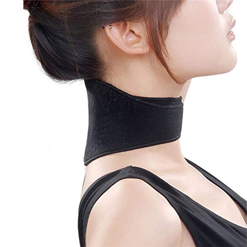 XIANL CinturóN para El Cuello Forro Autocalentable Magnetoterapia Papel De Envolver Tira Protectora para El Cuello Soporte CinturóN De Masaje para El Cuidado De La Salud