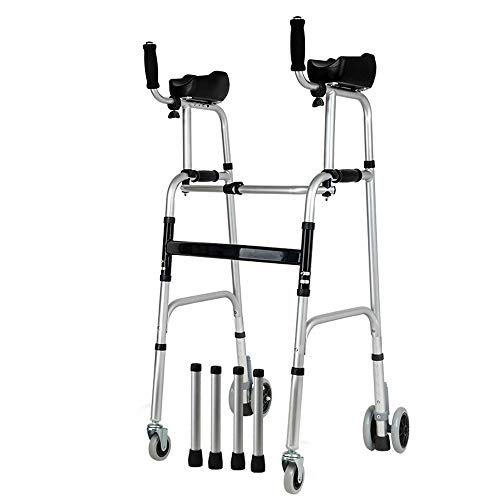XIANWEI Caminante Plegable Andador De Aluminio para El Hogar Soporte De Extremidades Inferiores
