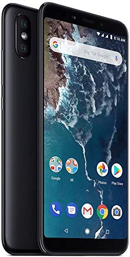 Xiaomi MI A2 - Smartphone DE 5.9" (Qualcomm Snapdragon 660 a 2.2 GHz, RAM de 4 GB, Memoria de 64 GB, cámara Dual de 12/20 MP, Android) Color Negro [Versión española]