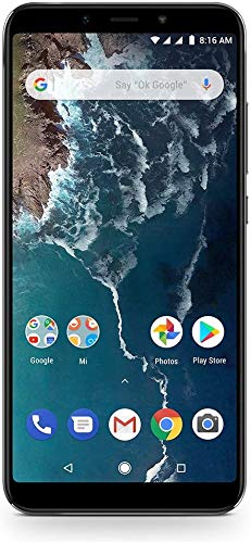 Xiaomi MI A2 - Smartphone DE 5.9" (Qualcomm Snapdragon 660 a 2.2 GHz, RAM de 4 GB, Memoria de 64 GB, cámara Dual de 12/20 MP, Android) Color Negro [Versión española]