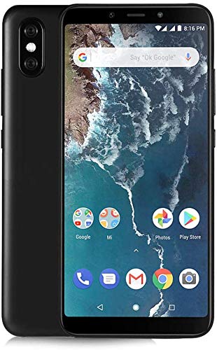 Xiaomi MI A2 - Smartphone DE 5.9" (Qualcomm Snapdragon 660 a 2.2 GHz, RAM de 4 GB, Memoria de 64 GB, cámara Dual de 12/20 MP, Android) Color Negro [Versión española]