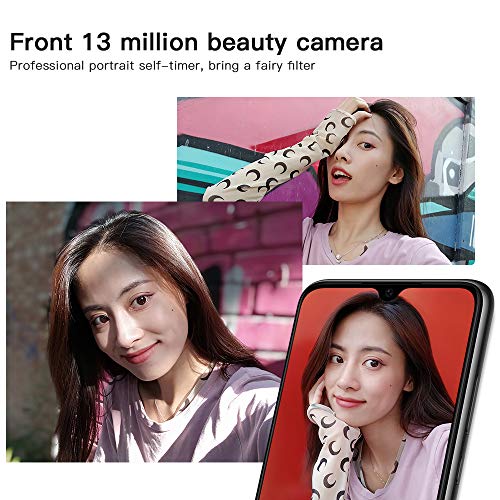 Xiaomi Redmi Note 8 Teléfono 4GB RAM + 128GB ROM, Pantalla Completa de 6.3”, Procesador Snapdragon 665 Octa-Core, 13MP Frontal y 48MP AI Cuatro Cámara Trasera Móviles Versión Global (Negro).