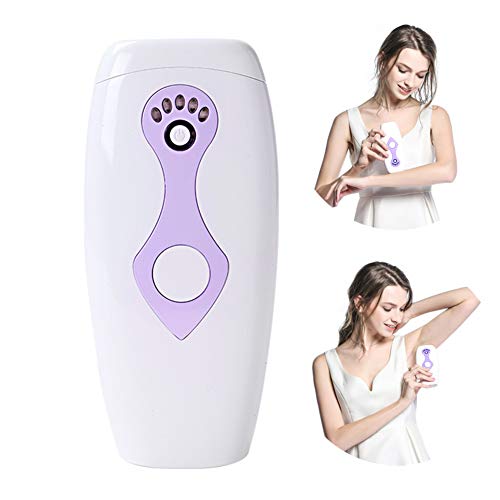 XIJING Depilación sin Dolor Ipl - Dispositivo de depilación láser para depiladora eléctrica de axila Facial y Cuerpo Facial