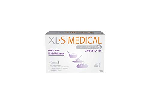 XLS Medical Complemento Alimenticio para Control de Peso CarboBlocker - 60 Cápsulas
