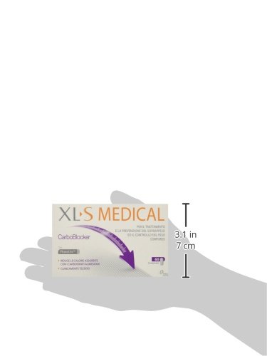 XLS Medical Complemento Alimenticio para Control de Peso CarboBlocker - 60 Cápsulas