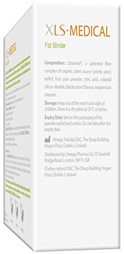 XLS MEDICINAL - SABOR FRUTOS DEL BOSQUE Fat Binder DIRECTO Pérdida De Peso tratamiento, Pack of 30
