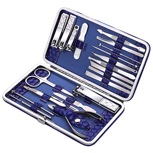 XMBT Conjunto De Herramientas De Archivo De Manicura De Cutícula Pinza,Cortador De Uñas De Dedo del Pie Juego De Pedicura De Manicura De Máquina De Taladros De Uñas para Salón De Uñas Cortauñas Uñas