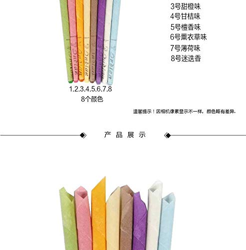 Xmly Oreja De Vela Aromaterapia Belleza Aroma Tratamiento De Oído Tipo Recto Con Tapones Para Los Oídos Candelabro Té Árbol Sabor 4 Pares