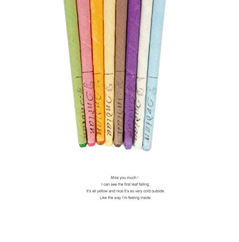 Xmly Trompeta Con Aromaterapia Y Aromaterapia Para El Oído De La Vela De La Vela Con Tapones Para Los Oídos Candelabro Sabor A Árbol De Té 30 Pares