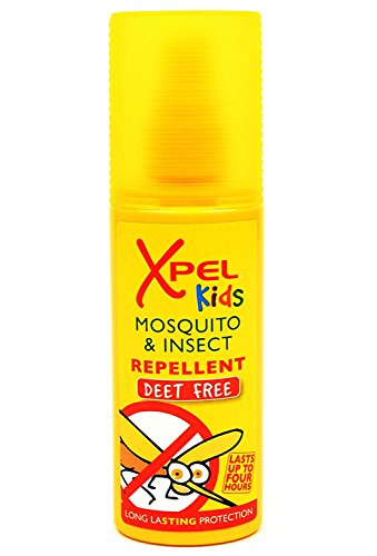 Xpel Infantil Mosquito & Repelente de Insectos 70ml (DEET GRATIS) Bomba Spray