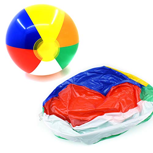 Xrten 12 Pcs Pelota de Playa niños, Pelota Hinchable 30 cm para la Piscina Playa ect