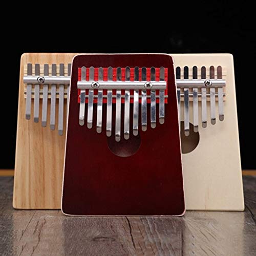 XSWY 10/17 teclas Kalimba africanos sólida caoba Acacia dedo pulgar del piano 17 teclas de madera sólida Kalimba instrumento musical de la venta caliente Fácil de usar (Color : Mahogany 17 keys)