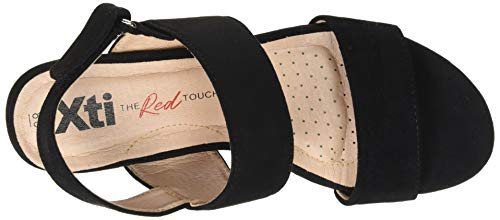 XTI 49996.0, Sandalias con Plataforma para Mujer, Negro, 37 EU