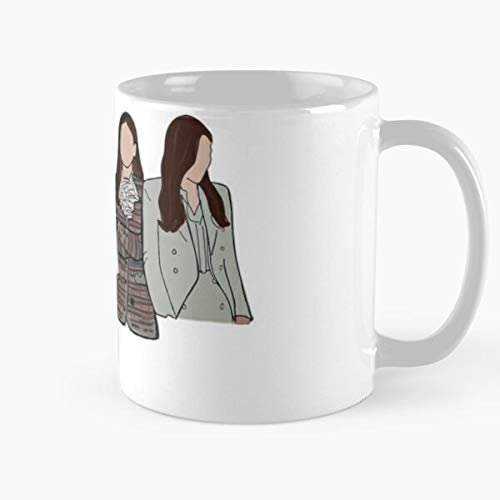 xuthonaz Dramas Fashion Yoon SERI On Crash You Landing Shows TV Taza de café con Leche 11 oz