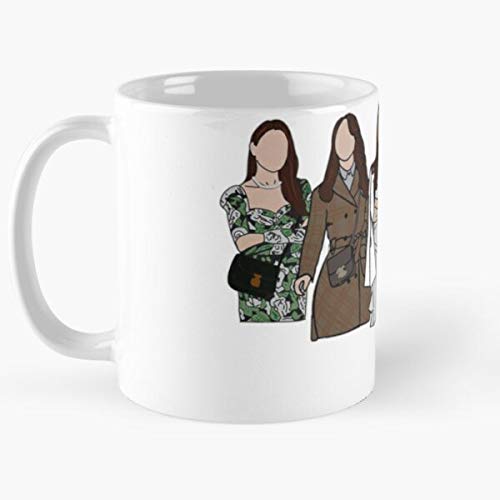 xuthonaz Dramas Fashion Yoon SERI On Crash You Landing Shows TV Taza de café con Leche 11 oz