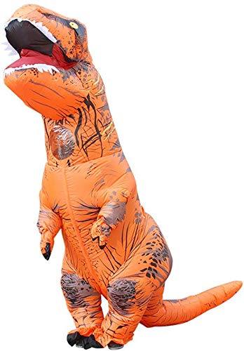Xyfw Dinosaurio Cosplay Ropa Inflable Fiesta De Disfraces De Halloween Adecuado para Adultos Y Niños,H,S