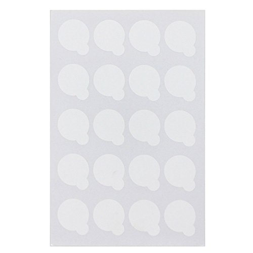 YA-Uzeun Extensión de Pestañas Telas Almohadillas Pegatinas Parches Cinta adhesiva Herramienta 100/60 pcs