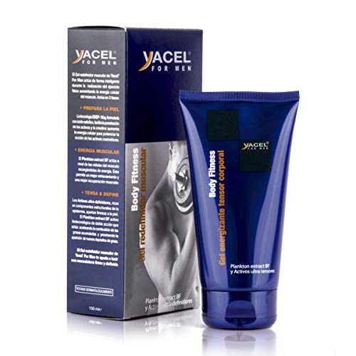 Yacel for Men Body Fitness Gel Redefinidor Muscular Tonificante y Energía 150ml