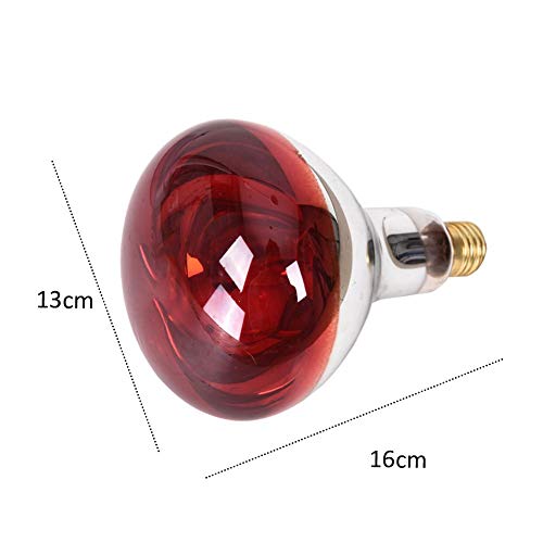 YakeHome 275w Lámpara De Fisioterapia Eléctrica - Lámpara De Onda Electromagnética Infrarroja Que Cuece El Bulbo Eléctrico Rojo