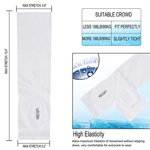 Yandu Mangas del Brazo Hombre y Mujere, Mangas de protección UV para Conducir Ciclismo Baloncesto, Brazo Deportivo Transpirable Suave y de Secado rápido Bloque Solar Sleeveletre (#3Pairs 3Color)