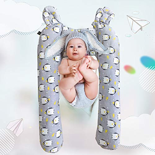 YANGGUANGBAOBEI Cojín De La Tumbona del Bebé Reductor Hecho A Mano del Gofre del Algodón De La Silla Transpirable - para El Dormitorio/El Viaje para 0-24 Meses,D